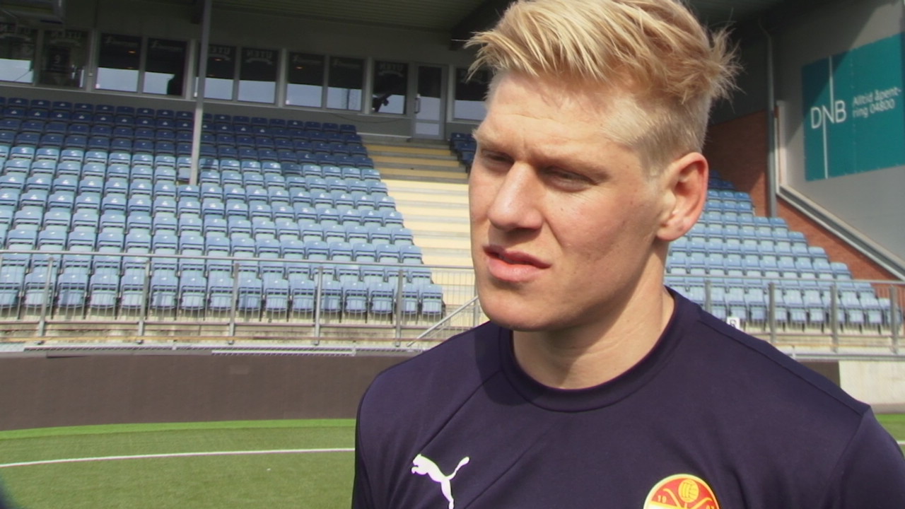 Jakob Glesnes foran Brann-kampen